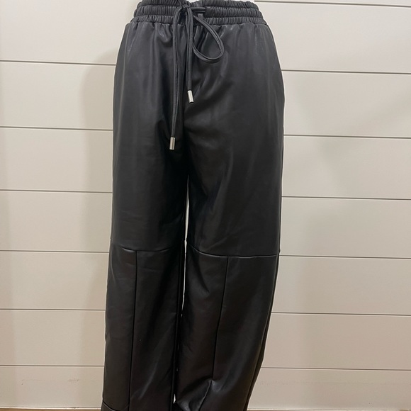 LNA Faux Leather Pants - Picture 2 of 4